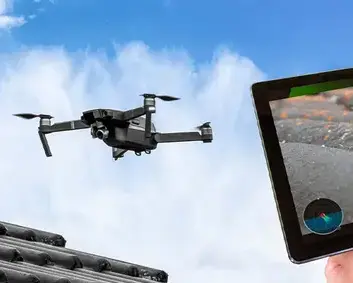 drone nettoyage toiture Ducey-les-Chéris-4