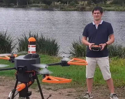 drone nettoyage toiture Fougères-3