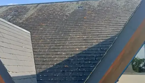 drone nettoyage toiture Fougères-5