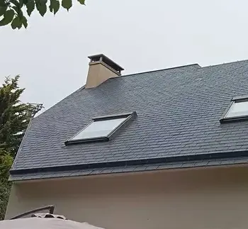drone nettoyage toiture Pontorson-1