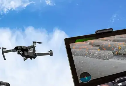 drone nettoyage toiture Pontorson-5