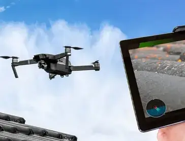 drone nettoyage toiture Saint-James-4