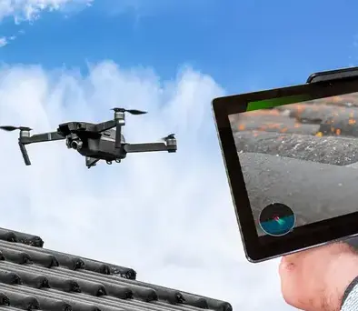prise de vue aérienne drone Landivy-2