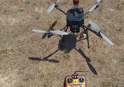 prise de vue aérienne drone Landivy-4